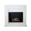 Sale Adra BRI-MDW bio-ethanol pejs - Hvid MDF pejseindfatning - 1,5 KW varme Pejse
