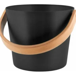 Clearance Afslappet sauna spand, 5l, sort Sauna