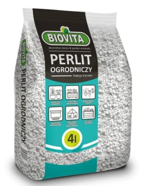 Discount Agro Perlit Substratløsner 2-6 MM 4L Støvfri BIOVITA Jord & Sand