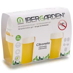 Outlet Air Freshener Set Ibergarden 1165 Citronela Gel (24 Units) Insektmiddel & Dyreafvisende Middel