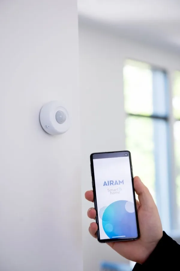 Bevægelsesdetektorer^Airam SmartHome bevægelsessensor, IP20