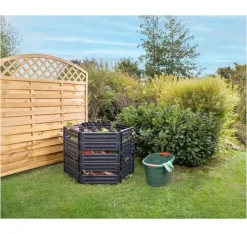 Online AIR-KING komposter 1100 L, sort Kompostering