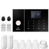 Discount Alarm Sikkerhedssystem, Trådløs Forbindelse, Smart Home Kompatibilitet,EU stik, 4G-C Hjemmealarmsystemer
