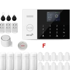 Best Alarm System, Trådløs Forbindelse, Smart Home Kompatibilitet,F-2G-EU Hjemmealarmsystemer