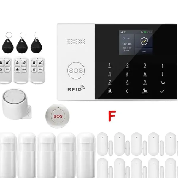 Best Alarm System, Trådløs Forbindelse, Smart Home Kompatibilitet,F-2G-EU Hjemmealarmsystemer