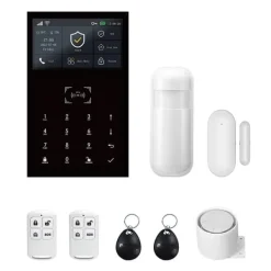 Hot Alarm System, Trådløs Forbindelse, Smart Home Kompatibilitet,EU Stik, 2G GSM Kit A Hjemmealarmsystemer
