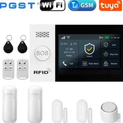Clearance Alarm System, Trådløs Forbindelse, App Kontrol,EU stik, 2G-B Hjemmealarmsystemer