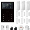 Hot Alarm System, Trådløs Forbindelse, Smart Home Kompatibilitet,EU Stik, 2G GSM Kit D Hjemmealarmsystemer