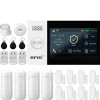 Clearance Alarm System, Trådløs Forbindelse, App Kontrol,2G-E, EU stik Hjemmealarmsystemer