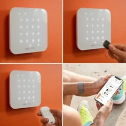 Best Alarmsystem SCS SENTINEL KitAlarm Wi-Fi 4G 8 Dele Hjemmealarmsystemer