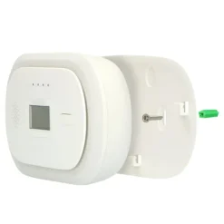 Røg- & Kulmonoxiddetektorer^Alecto Kuliltealarm med 10 års driftstid for sensor og display