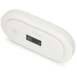 Røg- & Kulmonoxiddetektorer^Alecto Kuliltealarm med 10 års driftstid for sensor og display