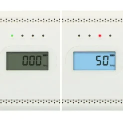 Røg- & Kulmonoxiddetektorer^Alecto Kuliltealarm med 10 års driftstid for sensor og display