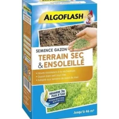 Frø^ALGOFLASH - Tør, solrig græsplæne 1 kg