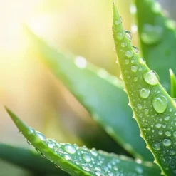 Krukkeplanter Indendørs^Aloe vera - Sæt med 2 - Aloe barbadensis - Højde 25-40cm - ⌀11cm