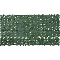 Clearance Altanafskærmning med mørkegrønne blade - Privatlivsskærm | Størrelse: 200x100 cm Havedekorationer