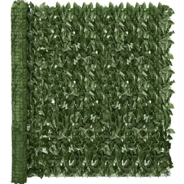 Buer, Spalier, Lysthuse Uden Tag^Altanafskærmning 600x150 cm mørkegrønne blade - Altanafskærmning - Altanafskærmninger - Home & Living