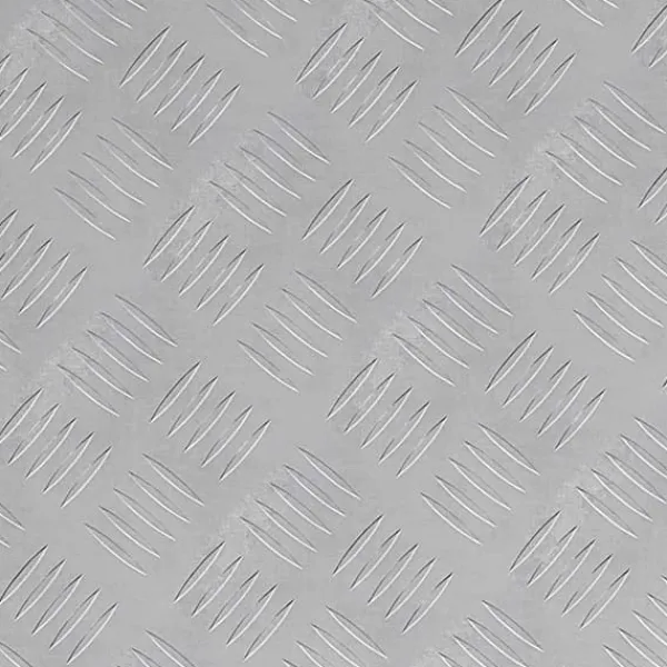 Havedekorationer^Aluminium Checker Plader 4 stk - Skridsikre Trapplik | Farve: Sølv | Størrelse: 40x40 cm