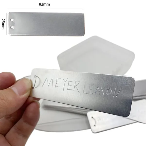 Best Aluminiumsetiketter til planter - 100 stk. Krukker & Plantebeholdere
