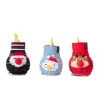 New Amaryllis - Sæt med 3 - Hippeastrum 'Xmas Sweater Mix' - Kugle Krukkeplanter Indendørs