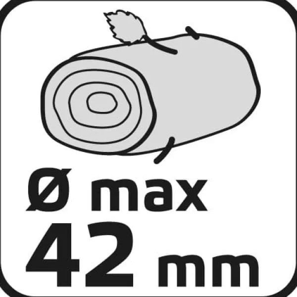 Haveværktøj^Amboltsaks 710 mm, skærediameter 42 mm, aluminiumshåndtag