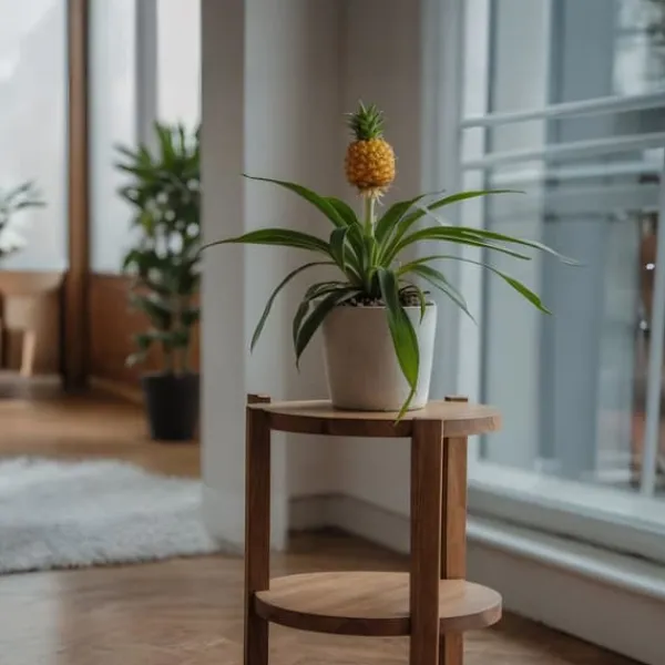 Discount Ananasplante - Ananas comosus 'Mi Amigo' - Højde 35-45cm - ⌀12cm Krukkeplanter Indendørs