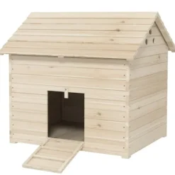 Til Fugle & Småvildt^Andehus, 100x82,5x91 cm, naturligt træ