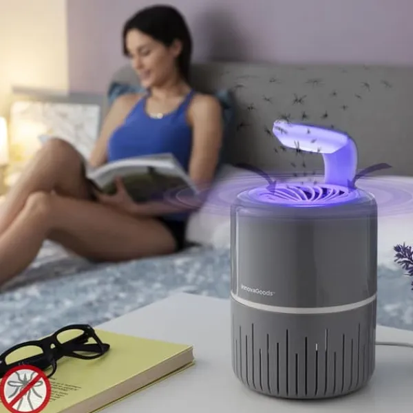Insektmiddel & Dyreafvisende Middel^Anti-myg suge lampe KL Drain InnovaGoods