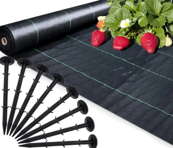 Viking Choice Haveduge^Anti-roddug - Agrotekstil - 1,1 x 50 m - 50 jordstifter