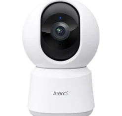 Discount Arenti sikkerhedskamera P2Q 4MP UHD Pan-Tilt WiFi Indendørs Sikkerhedsmonitorer & Videokameraer