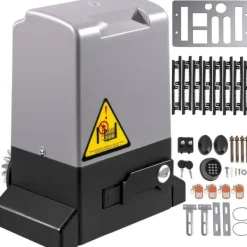 Skure, Garager & Carports^Automatisk skydeport til 1800 KG med 4 fjernbetjeninger og APP-kontrol for nem betjening.