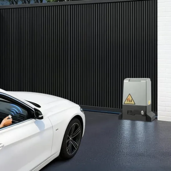 New Automatisk skydeportsåbner - Portmotor - 370 W - 220 V - Fjernbetjening - 6 Tandstænger - CE-godkendt - Fail Safe Skure, Garager & Carports