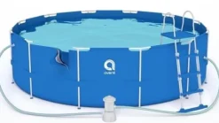 Pooler^Avenli overjordisk pool 450 x 122 cm med pumpe - komplet sæt