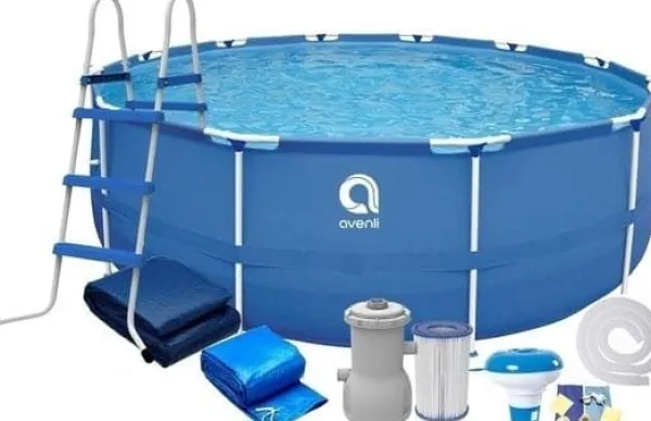 Viking Choice Pooler^Avenli pool 420 x 84 cm med pumpe - komplet sæt