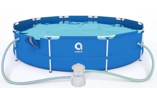 Viking Choice Pooler^Avenli pool 420 x 84 cm med pumpe - komplet sæt