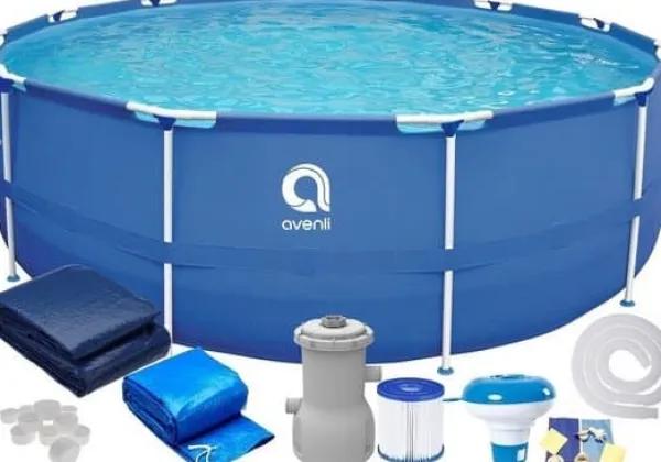 Viking Choice Pooler^Avenli pool 420 x 84 cm med pumpe - komplet sæt