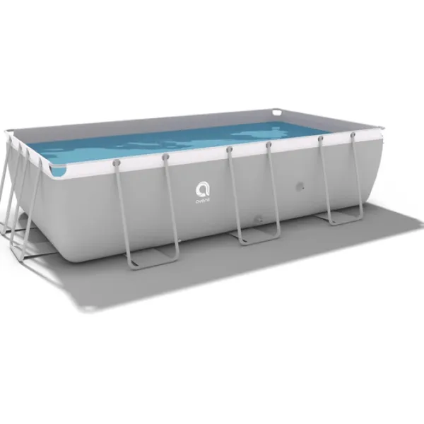 Pooler^Avenli Rammepool 400X200X99 Cm med sandfilterpumpe - Komplet sæt