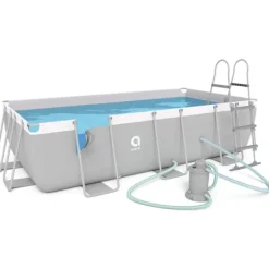 Pooler^Avenli Rammepool 400X200X99 Cm med sandfilterpumpe - Komplet sæt