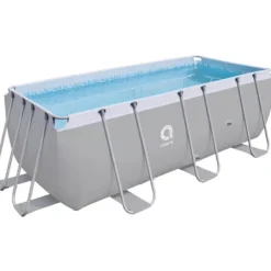 Pooler^Avenli Rammepool 400X200X99 Cm med sandfilterpumpe - Komplet sæt