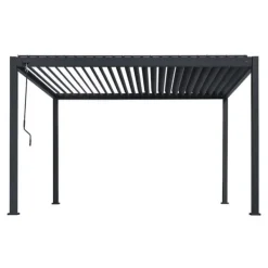 New AXI Raya Aluminium Pergola 300x400x250 cm | Moderne og luksuriøs fritstående pergola - Rustfri og vejrbestandig | Op til 120 grader justerbare Buer, Spalier, Lysthuse Uden Tag