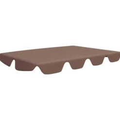 Telte & Lysthuse^Baldakin til havegynge 150/130x105/70 cm brun - Baldakin - Baldakiner - Home & Living
