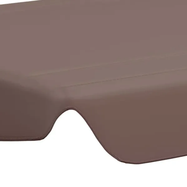 Telte & Lysthuse^Baldakin til havegynge 150/130x105/70 cm brun - Baldakin - Baldakiner - Home & Living