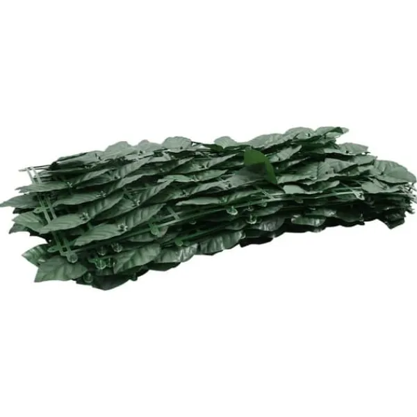 Sale Balkongskärm med mörkgröna blad | Storlek: 300x150 cm Buer, Spalier, Lysthuse Uden Tag