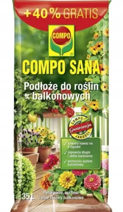 Balkonplantesubstrat 35L universal Jord & Sand