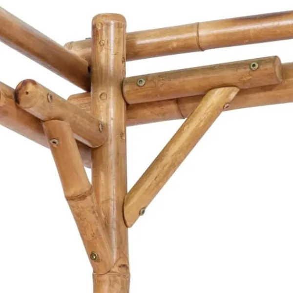 Online Bambus pergola til haven - Stabil base til klatreplanter | Størrelse: 170x170x220 cm Buer, Spalier, Lysthuse Uden Tag
