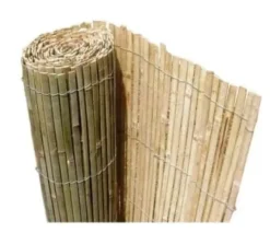 Clearance Bambusmåtte 1,2 × 3 m – afskærmning til altan, terrasse og have Vinddekoration