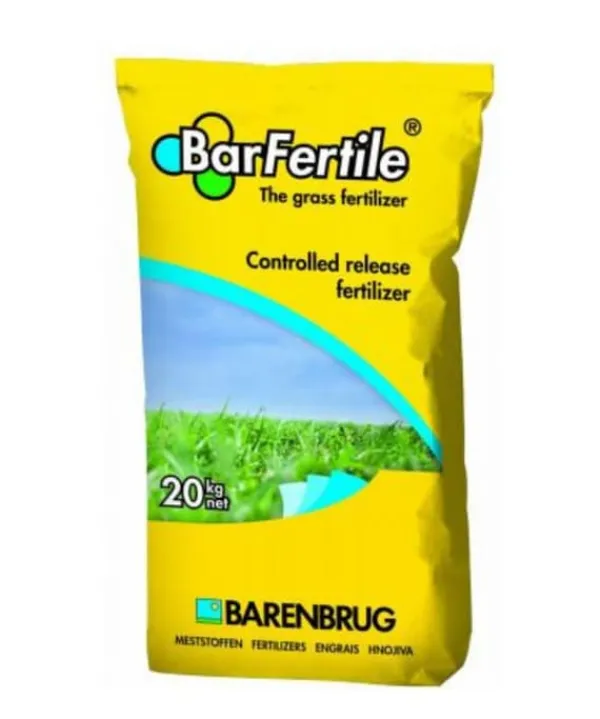 Gødningsmidler^BARENBRUG BarFertil nitrogen plænegødning fortykkelse 20 kg