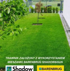 Barenbrug Shadow&Sun græs 15 kg tæt mørkegrøn græstørv til solskygge Frø