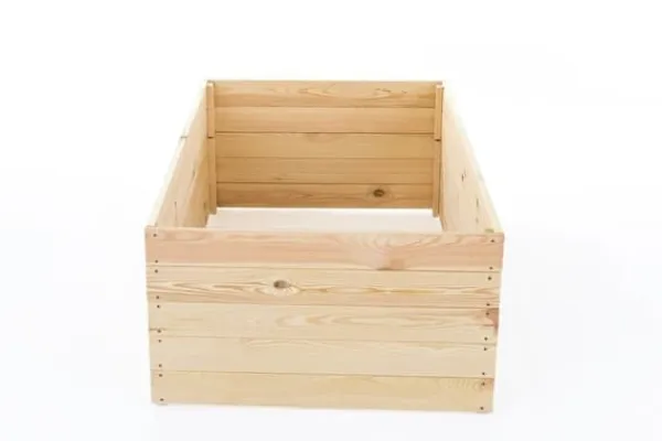 Viking Choice Plantningsbænke^Begynderens Træhavebed 140x80x18 cm med Jorddug til Friske Grøntsager & Urter