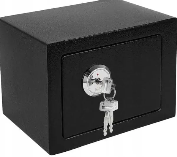 Pengeskabe^BEMI SAFE KEYBOARD HJEMISKE SORT